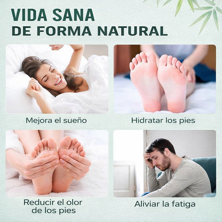 Parches Detox para Pies|Alivio, Frescura y Bienestar Mientras Dormís