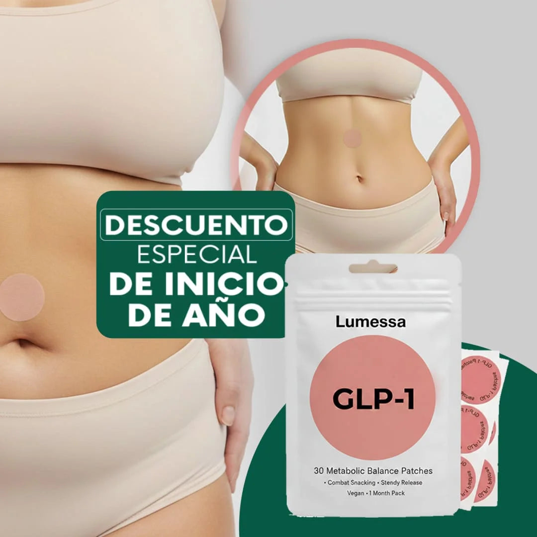 PARCHES LUMESSA CON GLP-1 | ADELGAZA SIN DIETAS