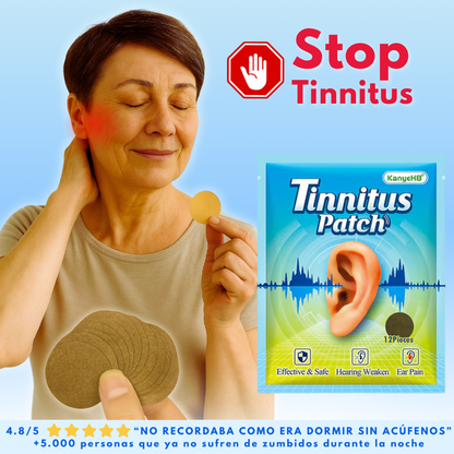 Parche para dolor de oídos 🎁 OFERTA 12 PARCHES PARA EL TINNITUS 🎁
